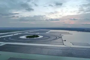 Dezhou, y su planta fotovoltaica